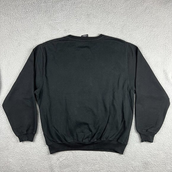 Miskeen Sweater Mens 2XL XXL Black Logo Crewneck Fleece Originals Y2K Vintage 1 - Picture 2 of 9